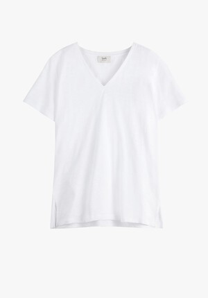 Cali Cotton Slub V Tee