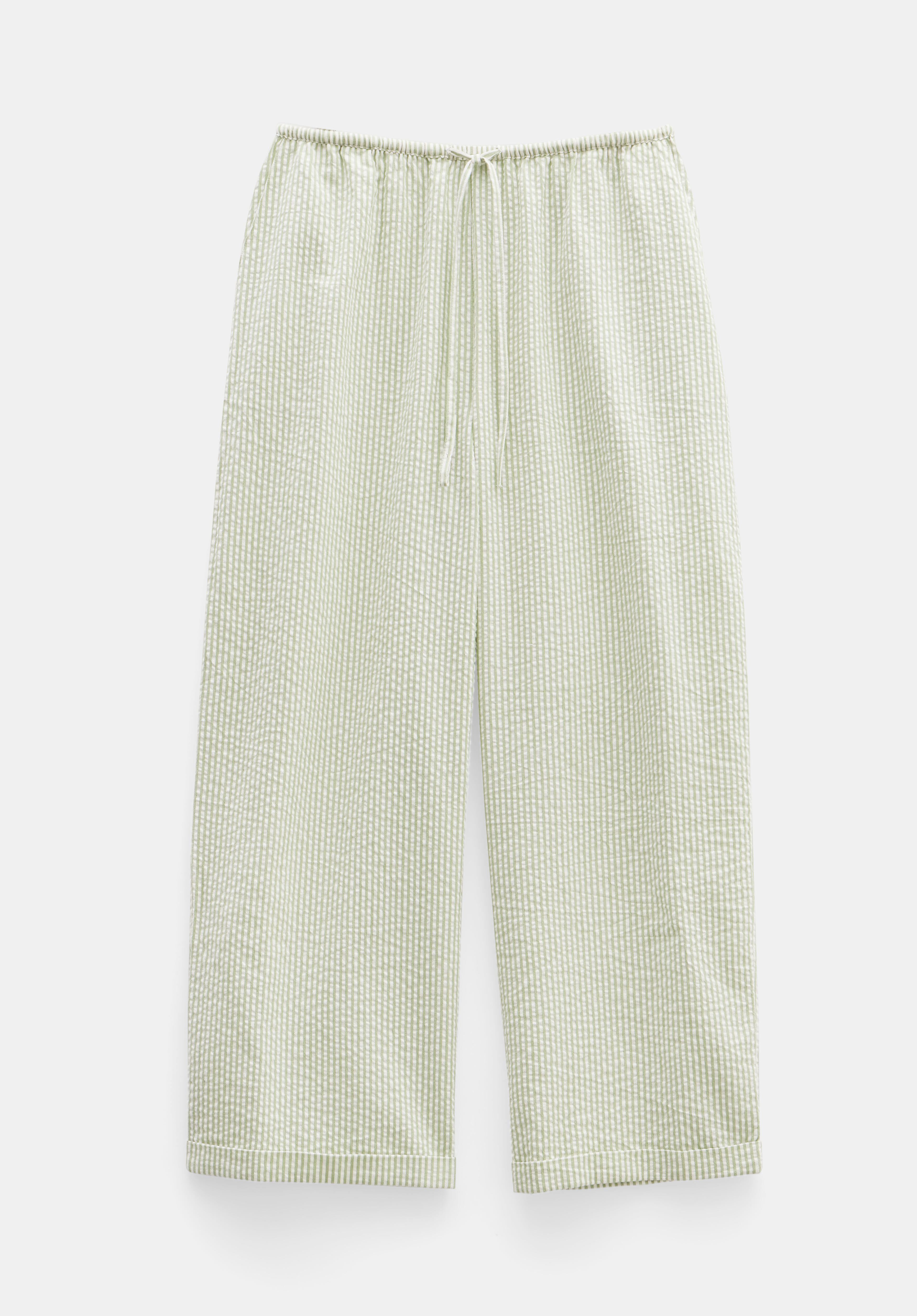 poppy LACE BERMUDA PANTS (STRIPE ） 06881557645-e2.jpg?ts=
