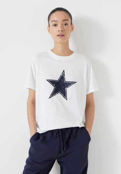 Star Graphic Slub T-Shirt