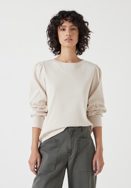 Emily Puff Sleeve Jersey Top