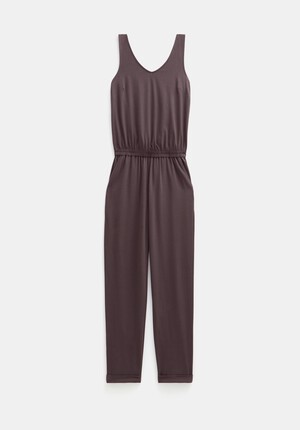 Cropped Jersey Jumpsuit