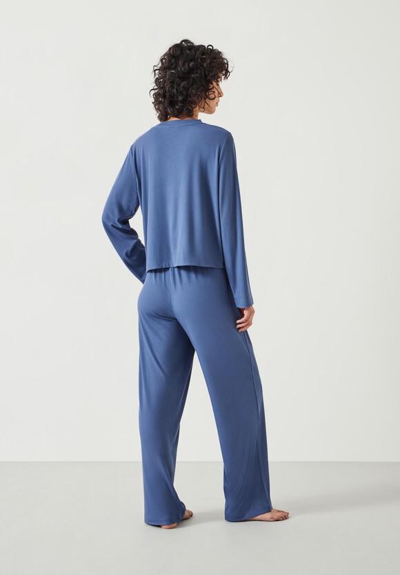 Cody Ribbed Modal Blend Pyjamas