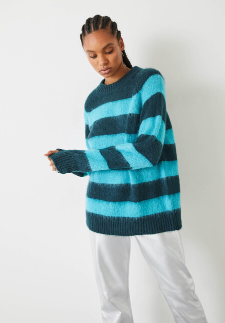 Amanita Brushed Stripe Jumper