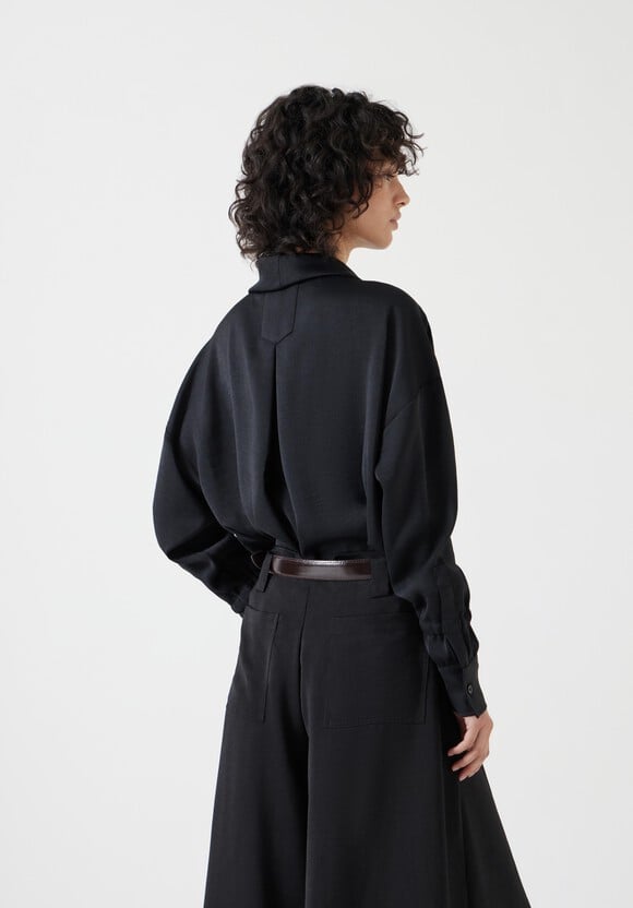 Long Sleeve Cowl Neck Top