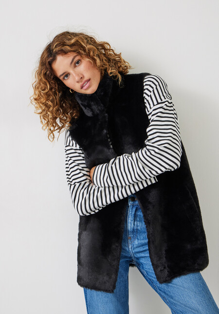 Ivara Faux Fur Gilet