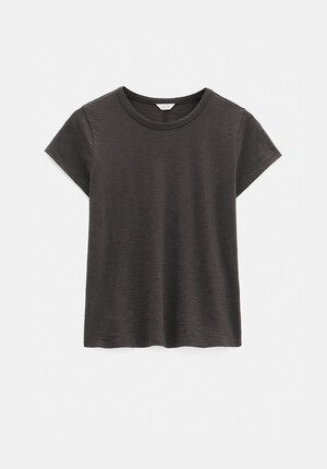 Slim Fit Slub Crew T-Shirt