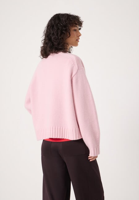 Cora Relaxed Chunky Cashmere Crew Jumper