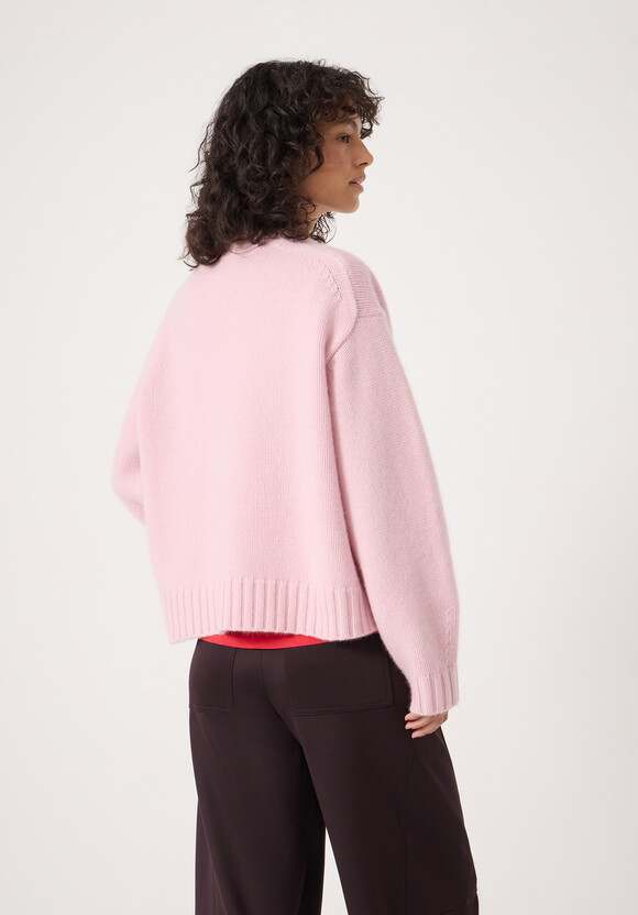 Cora Relaxed Chunky Cashmere Crew Jumper