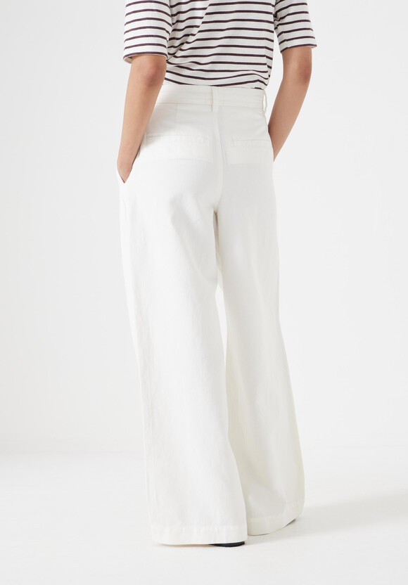 Lya Cotton Wide Leg Trousers