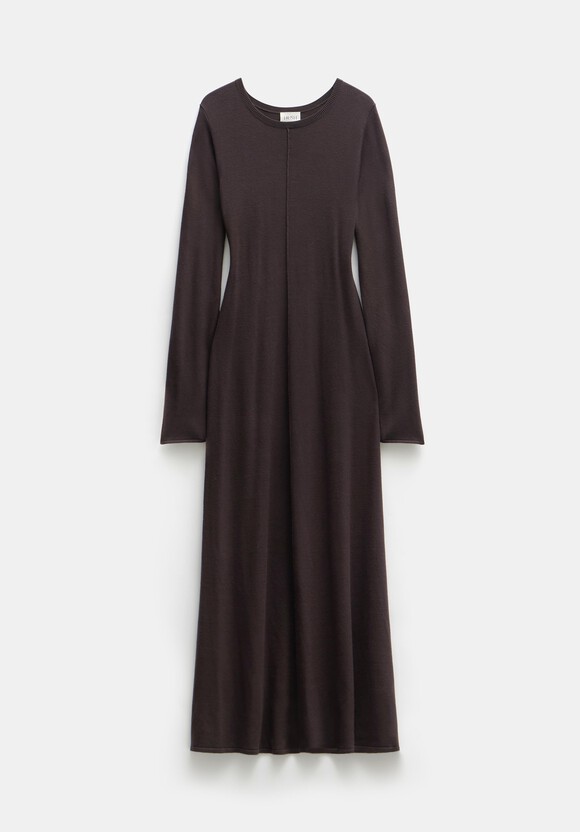 Talen Long Sleeved Knitted Maxi Dress