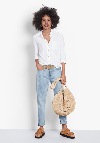 Cotton-Blend Jersey Shirt