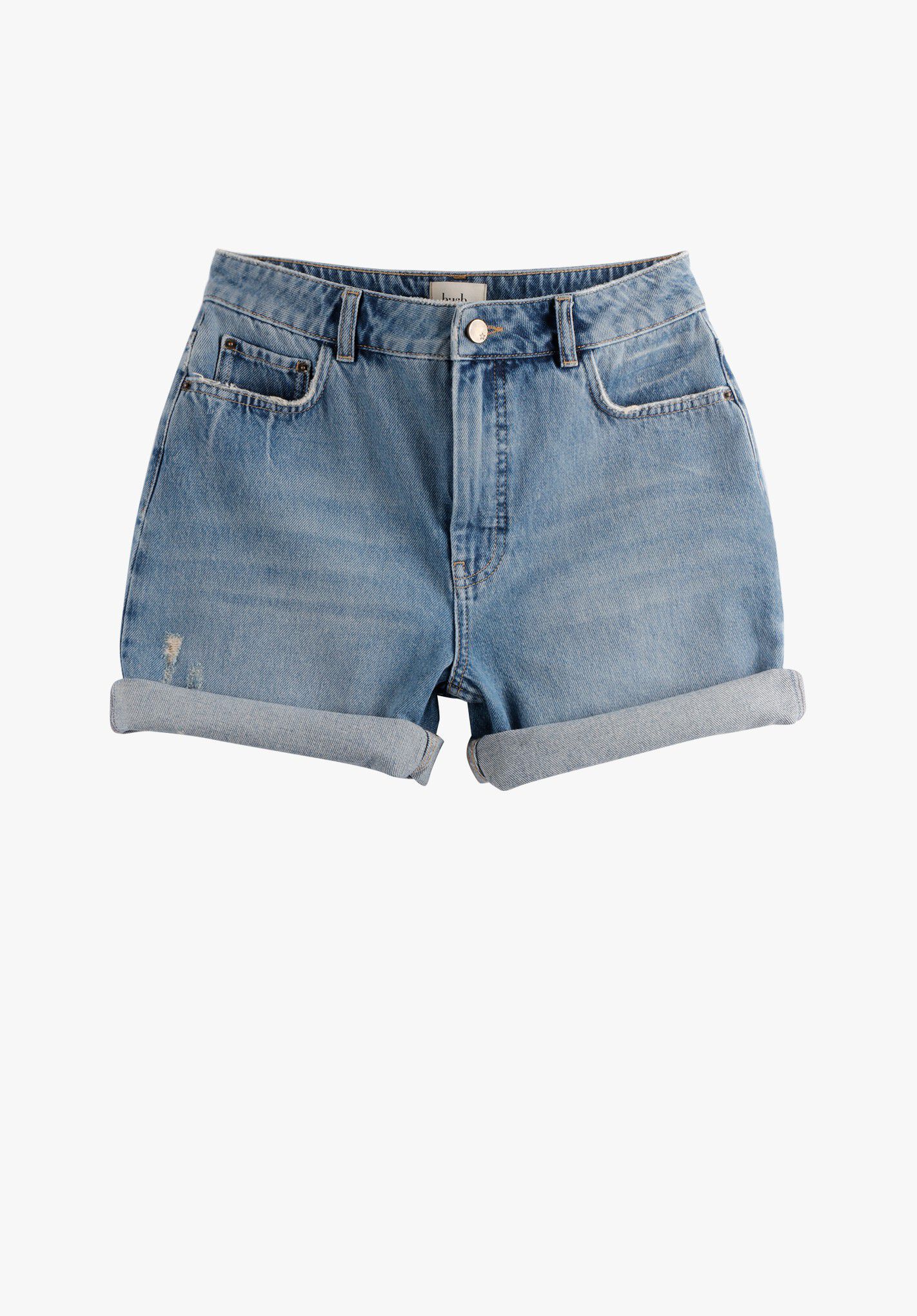 High Waisted Denim Shorts