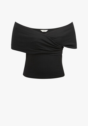 Asymmetrical Bardot Top