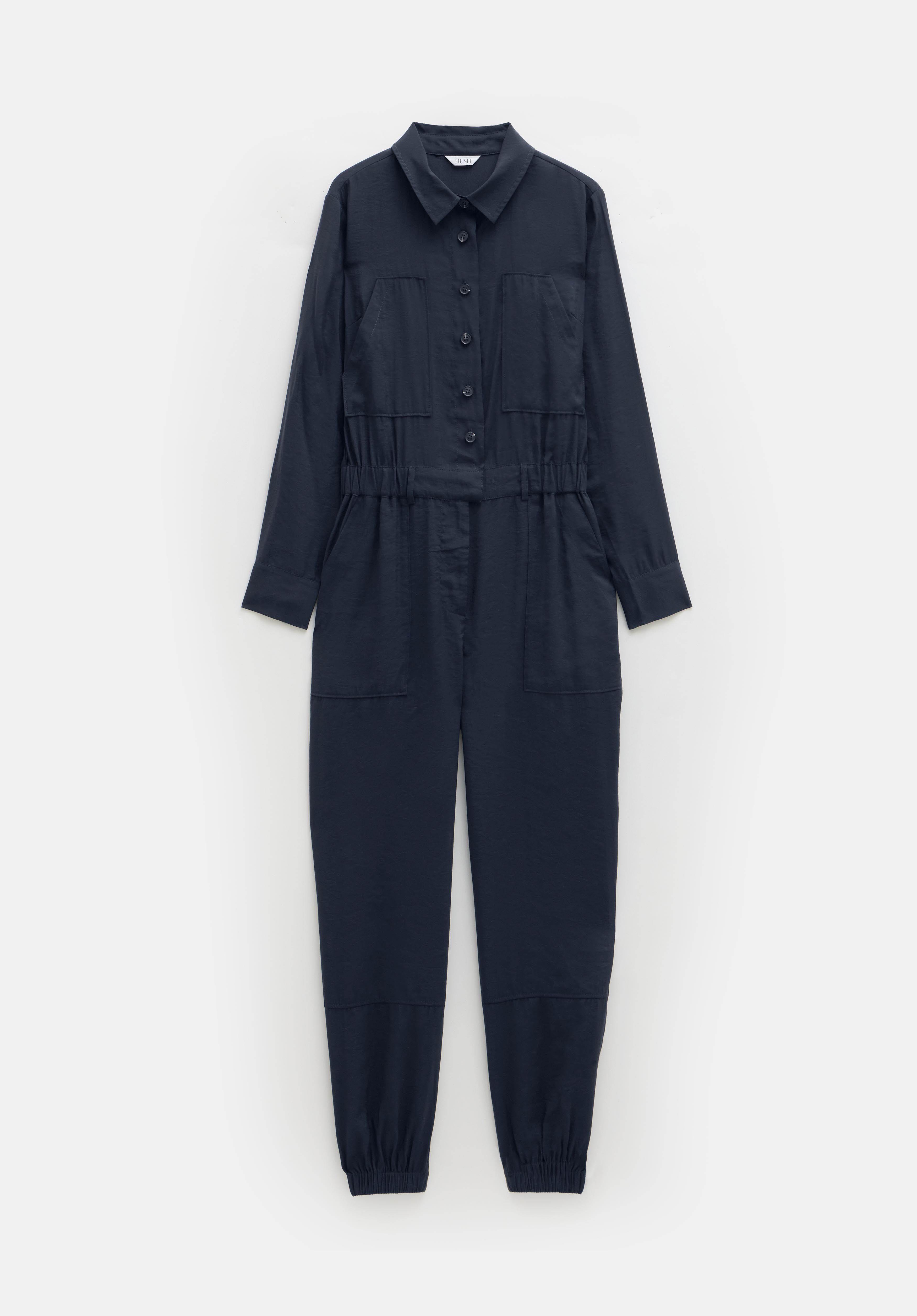 Hush denim jumpsuit hotsell