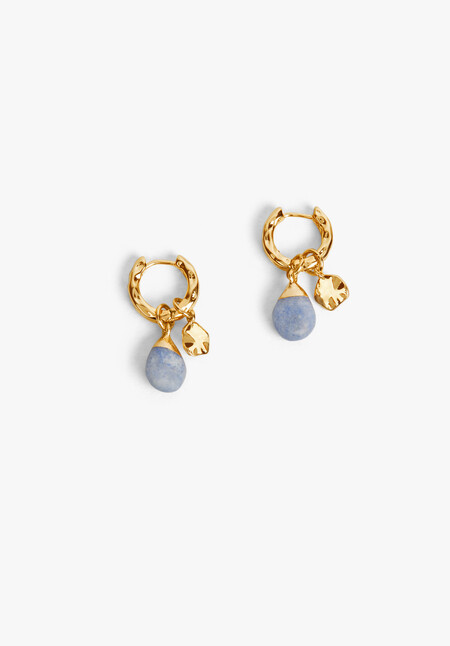 Adeline Semi Precious Drop Earrings
