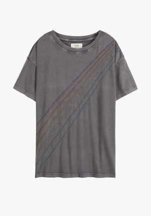 Cotton-Blend Rainbow T-Shirt