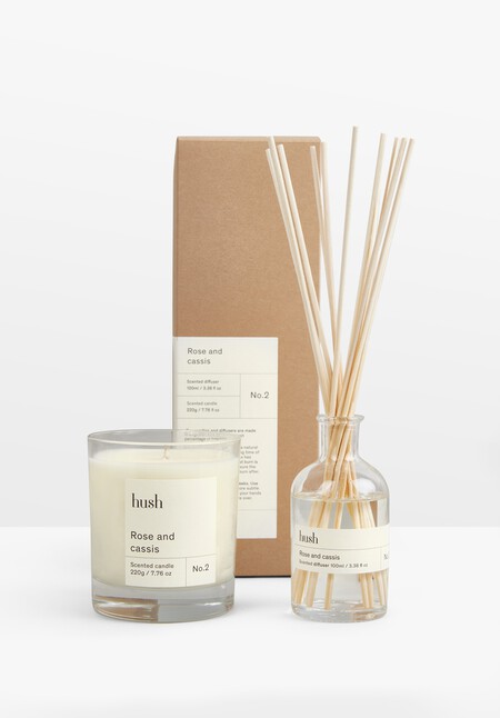 Hush Candle And Diffuser Set