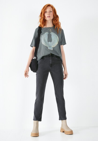 Pastel Eagle Boyfriend T-Shirt