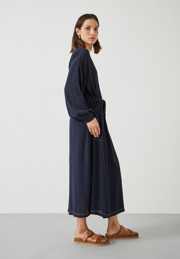 Julie Oversized Contrast Maxi Dress