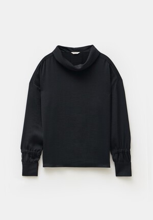 Long Sleeve Cowl Neck Top