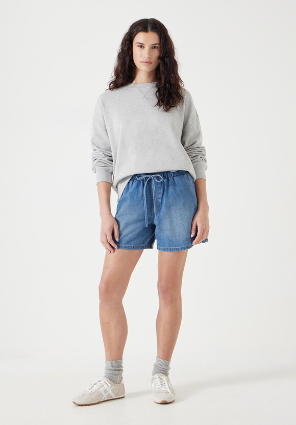 Betty Denim Pull On Shorts