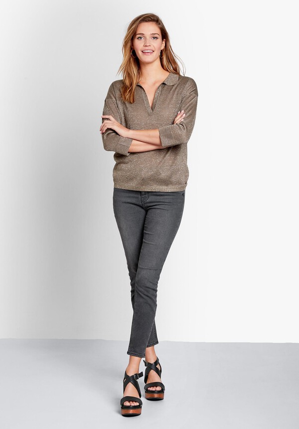 Rita Knitted Polo Shirt