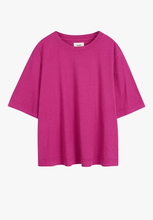 Cathy Cotton Crew Neck T-Shirt
