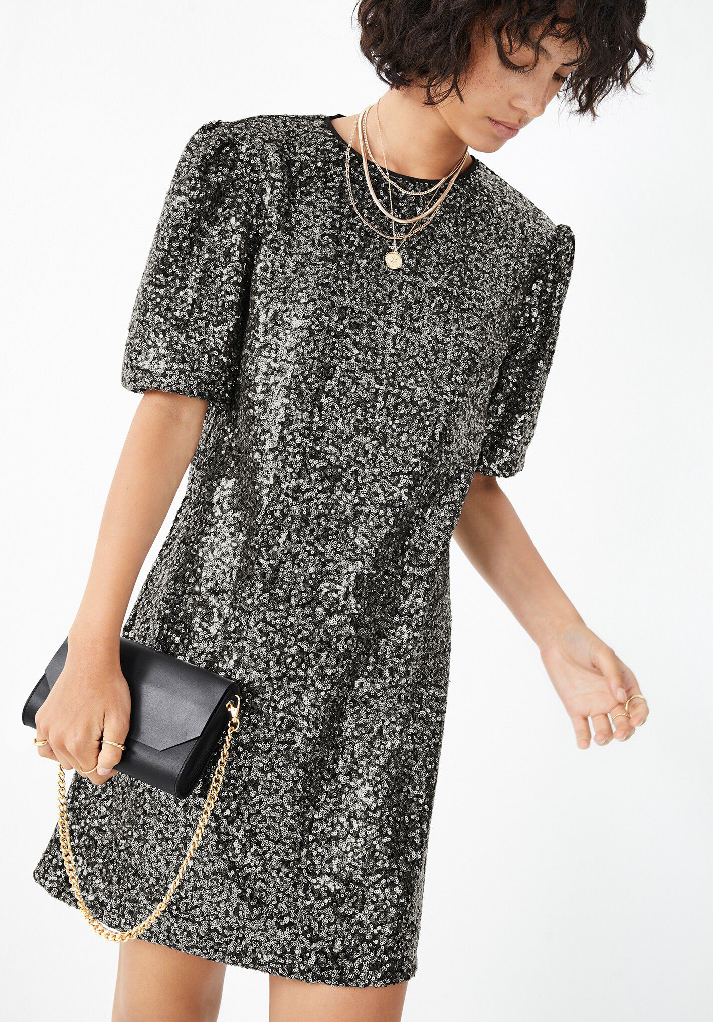 Hush metallic shimmer dress clearance