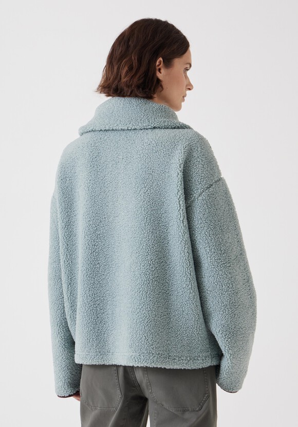 Borg Half Zip Sweatshirt