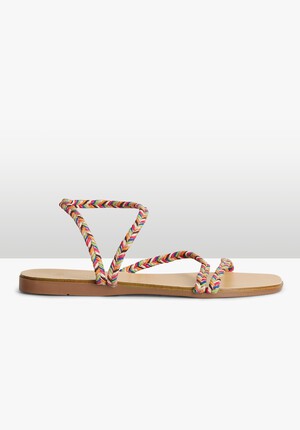 Bree Rainbow Braid Sandal