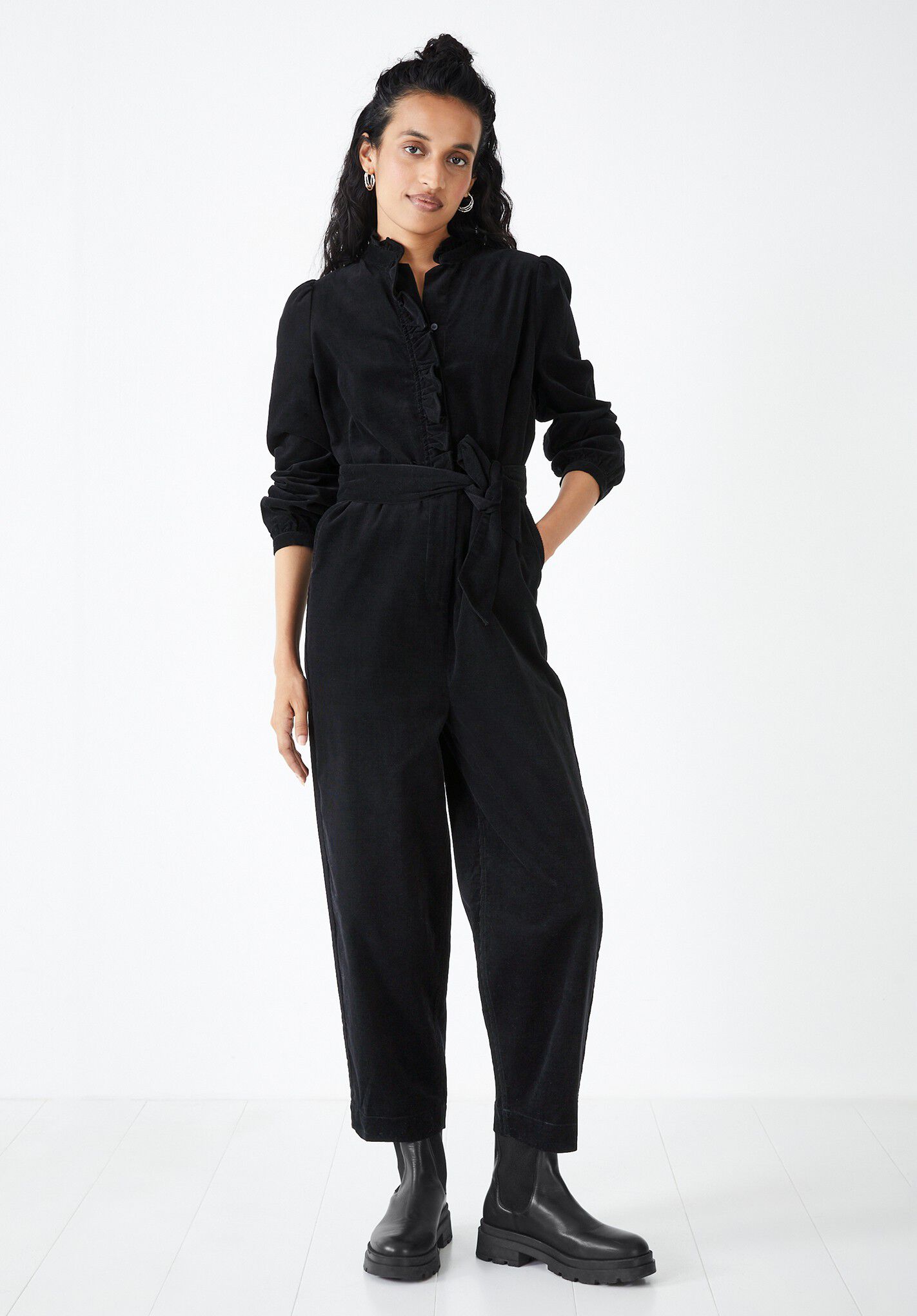 Hush store black jumpsuit