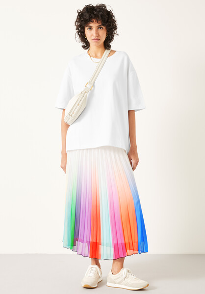 Zaina Pleated Maxi Skirt