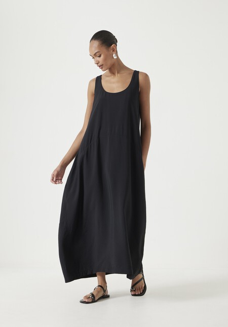 Liddie Air Flow Barrel Tank Dress