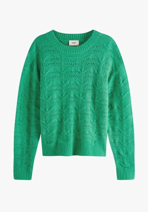 Ava Textured Stitch Crew Jumper
