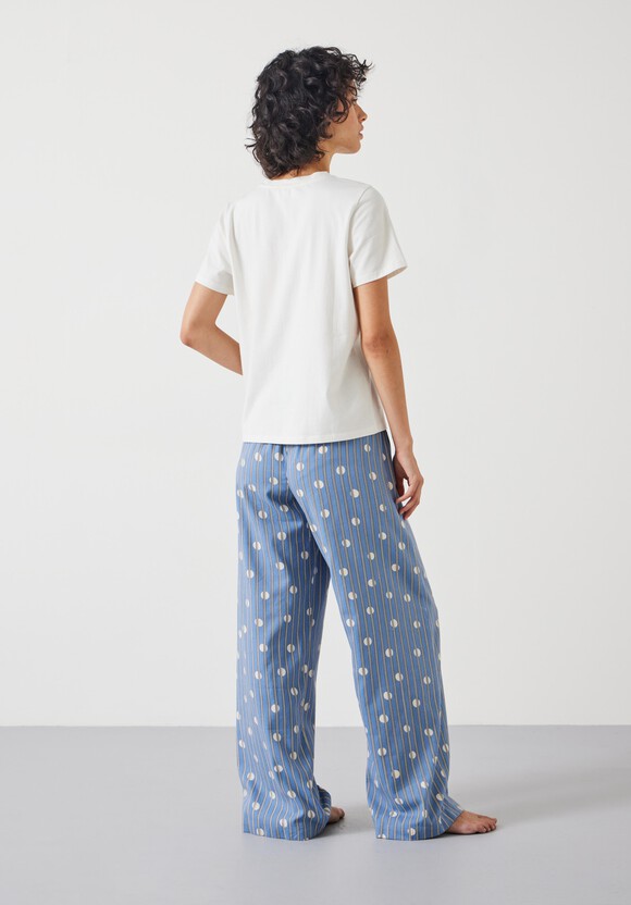 Lucy Cotton Viscose T-Shirt Pyjama Set