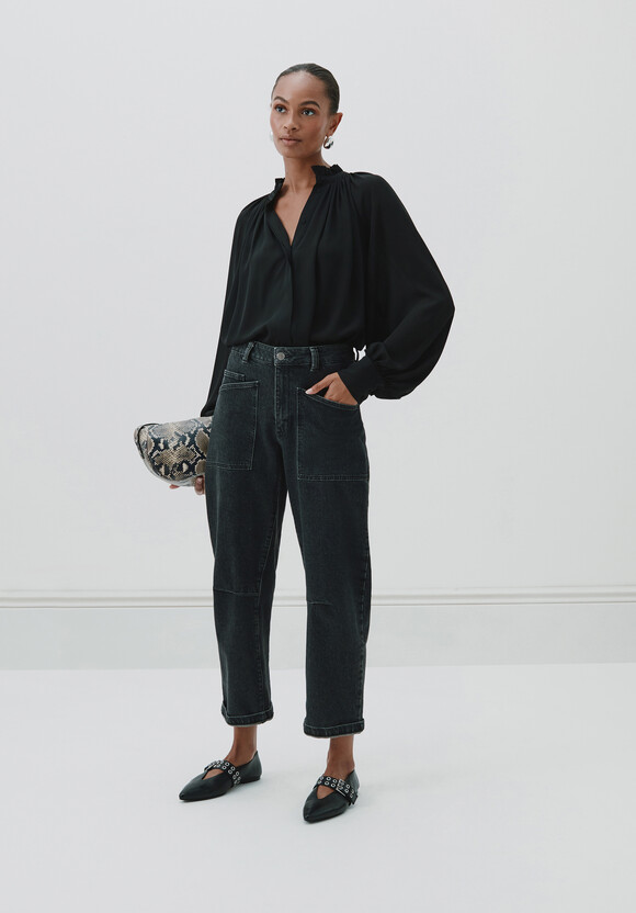 Cordi Barrel Leg Jeans