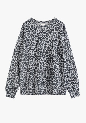 Oversized Leopard Sweatshirt