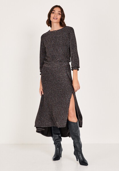 Freya Glitter Midi Dress