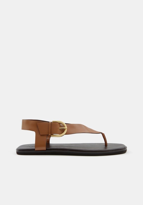 Brinley Buckle Toe Post Sandal