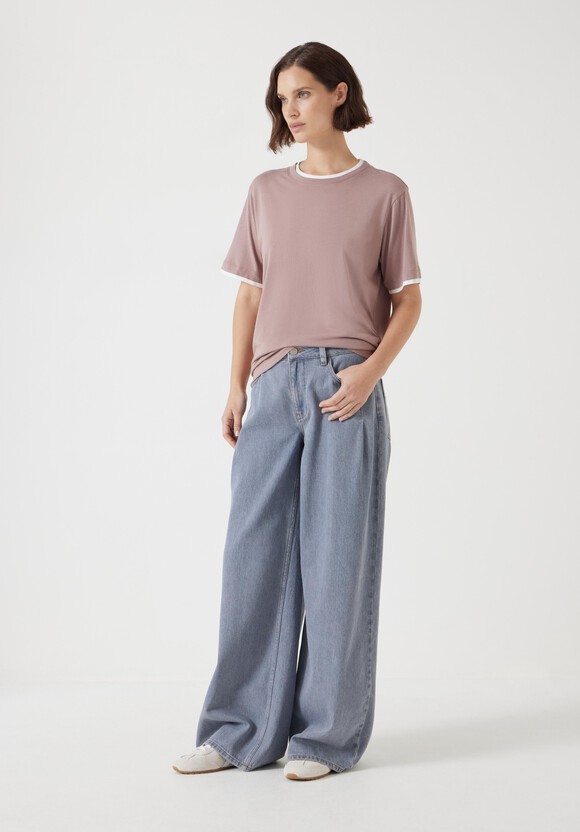 Contrast Layer T-Shirt
