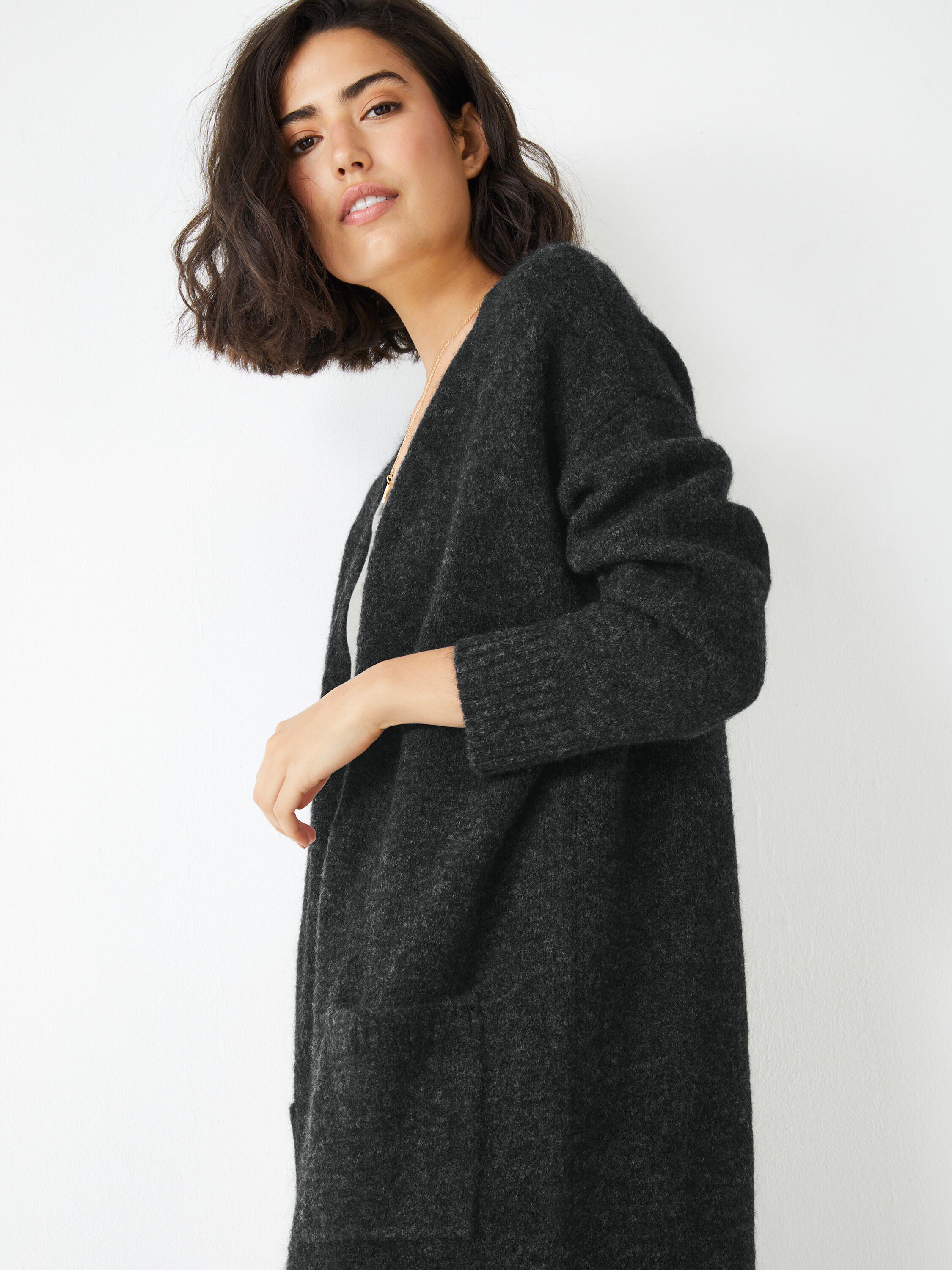 Charcoal hotsell longline cardigan