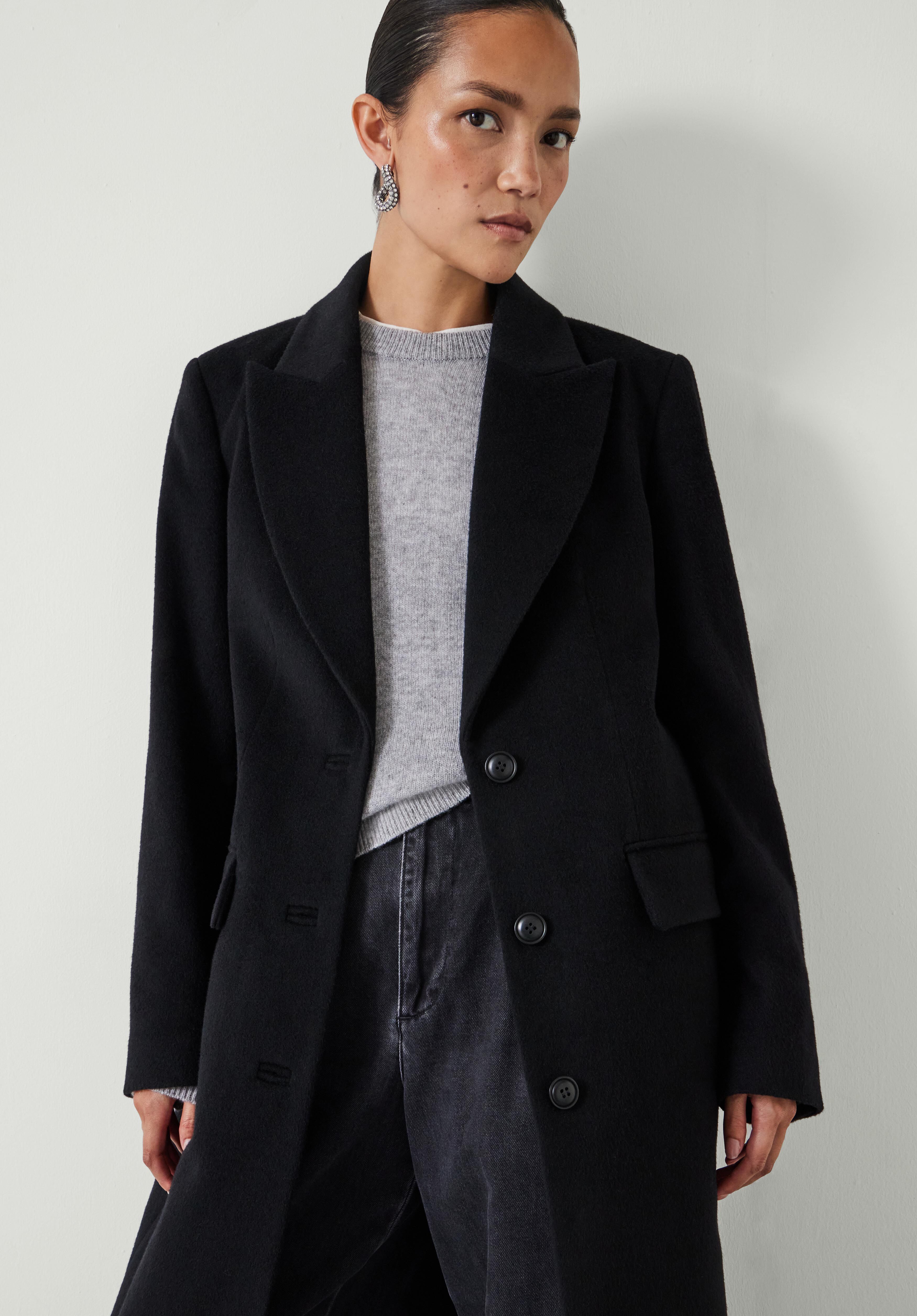 Meridah Cashmere Blend Coat