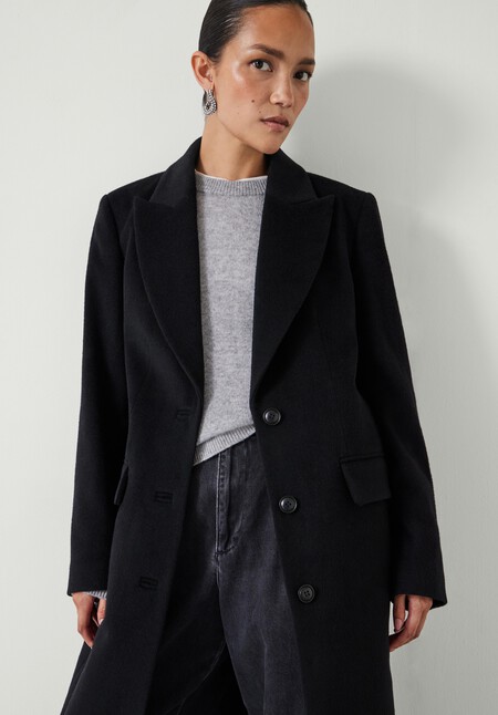 Meridah Cashmere Blend Coat
