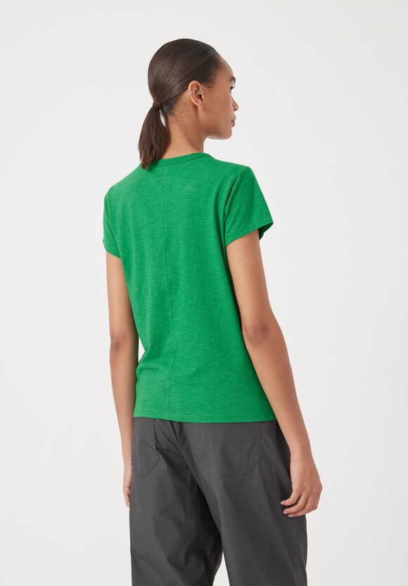 Slim Fit Slub Crew T-Shirt
