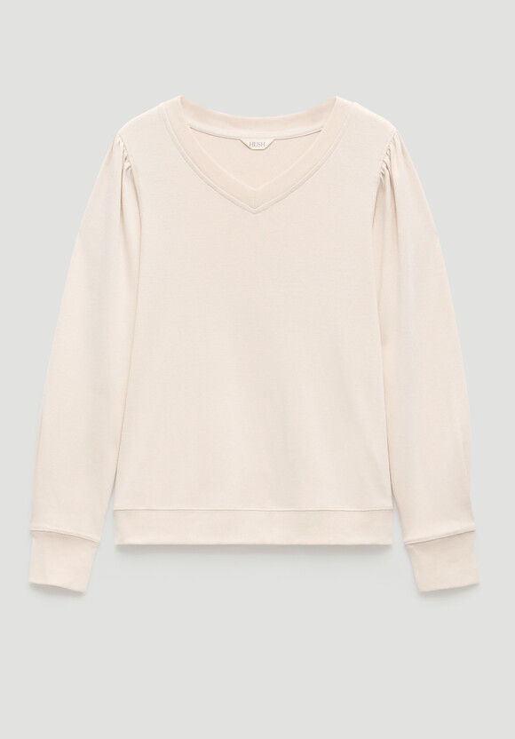 Emily V-Neck Puff Sleeve Top