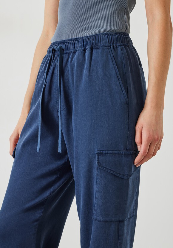 Washed Cargo Trousers