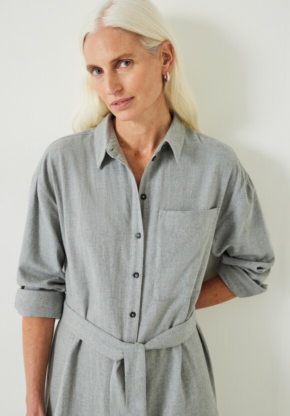 Alexa Maxi Shirt Dress