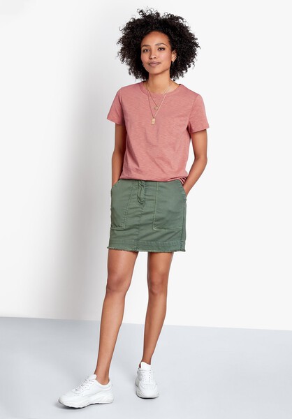 Chino Mini Skirt