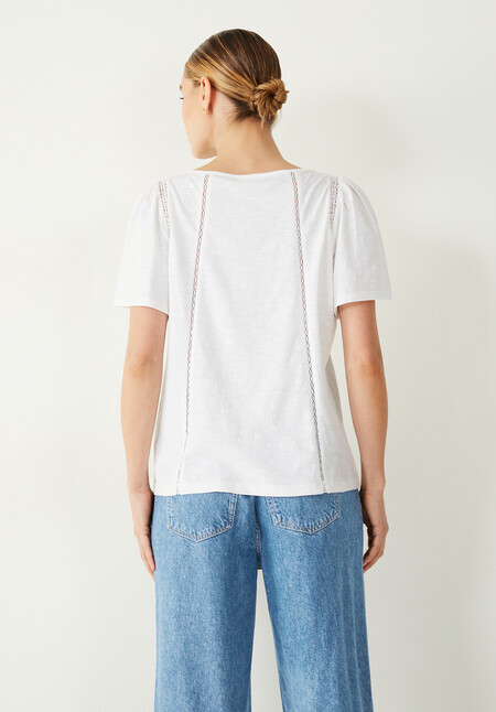 Lucille Cotton Ladder T-Shirt