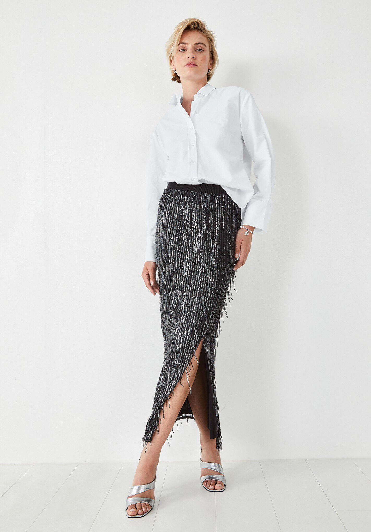 Naomi Sequin Skirt